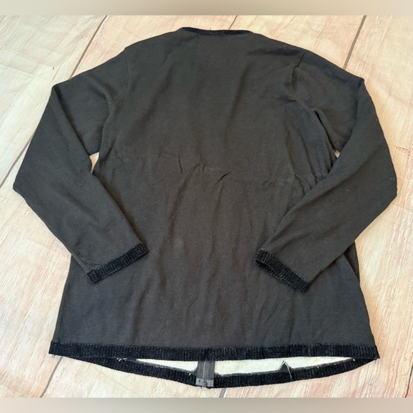 Vintage Women's Quacker Factory Christmas Snowman Cardigan Sweater Size M - Picture 7 of 7